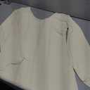 Womens Crochet Maxi Dress Bell Sleeve Bodycon Scoop Neck Backless Long Knit Dresses Beach Cover Ups Size M