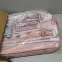 BabyBond Baby Bassinet, 3 in 1 Bassinet Bedside Sleeper with Washable Soft Mattress and Sheet, 6 Height Adjustable Bedside Crib, 4-Sided Mesh Bedside Bassinet for Baby