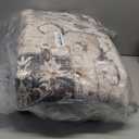 RUUGME 4x10 Washable Runner Rug - Vintage Hallway Rugs with Non Slip Backing Soft Kitchen Stain Resistant Living Room Bedroom Carpets Indoor Soft Floor Decoration Mat for Bathroom (4x10, Black)