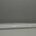 Cordless Light Filtering Mini Blind - 34 Inch Width, 72 Inch Length, 1" Slat Size - Pearl White - Cordless GII Morningstar Horizontal Windows Blinds for Interior by Achim Home Decor