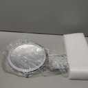 Deco Brothers Wall Mount Extendable Mirror, 8 Inch Double Sided with 7X Magnification, Nickel