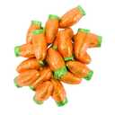 3 x Fruidles Easter Chocolate Carrots Bunny Rabbit Treats Milk Chocolate, Individually Wrapped in Orange Foils, Approximately 38 Pieces Per Pound (Half-Pound) BBD: 08/15/2027