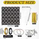 Marspark 60 Set Graduation Treat Bags Class of 2026 Grad Party Favors DIY Cone-shaped Goodie Candy Grad Bags with Wrap Paper, Tags & Twist Ties for Gifts Wrapping Congrats Party Supplies