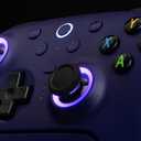 8BitDo Ultimate 2 Wireless Controller for Windows PC, Apple, Steam & Android, Gaming Controller with TMR Joysticks, Hall/Tactile Triggers, Motion Control, RGB Fire Ring, 1000Hz Polling Rate, Purple