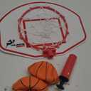 Mini Basketball Hoop - Indoor Basketball Hoop - Durable Plastic Basketball Hoop for Kids and Adults - No Assembling - Premium Basketball Game with Ball and Pump