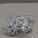 100 Pack Magnetic Christmas Light Clips, Upgraded Anti-Slip Metal Roof Christmas Light Hooks for C9 C7 Sockets, Weather-Resistant String Lighting Clips for Outside Gutters Patio Holiday (White)