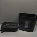 Amazon Basics 8-Sheet High Security Cross Cut Paper and Credit Card Shredder with P-4 Security, Auto Shut-off, Black