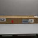 Deck Gate, 36"x 45" Adjustable Aluminum Outdoor Gate 1" Round Pipe with Latch,Auto Closing Hinges and Black Rustproof Powder Coated for Patios, Porch,Gardens Indoor Pet Protected