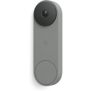 Google Nest Doorbell (Wired, 3rd Gen) - 2K Video and Gemini, Live View, Night Vision, 2-Way Audio - Works with Google Home - 2025 Model 