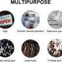 3 x Suction Cup Hooks 10 Pcs 60mm Clear Plastic Sucker Pads for Window Glass Shower Bathroom Kitchen Wall Support Festivals Parties Events Theme Carnival Decorations