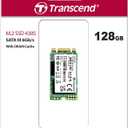 Transcend 128GB M.2 2242 SATA III SSD, MTS430S B+M Key with DRAM Cache, Up to 560MB/s, 3D TLC NAND Internal SSD for Ultrabook/Laptop/PC/Desktop, SLC Cache, LDPC Error Correction