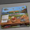 12PCS Pre Filled Easter Eggs Dinosaurs Party Favors Party Supplies Building Blocks Mini Animal Educational Toy Stacking Block Sets Science STEM Gift for Boys & Girls Kids Age 6+