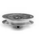 Terre Products - V-Groove/V-Belt Drive Pulley, 3.5'' Outside Diameter, 1/2" Bore, Die Cast, Z3A Zinc Alloy, Compatible Replacement for Chicago Die Cast 350A