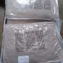 Merax Outdoor 4-Piece Acacia Wood & Rope Sectional Patio Set, Loveseat, Chair & Table with Water-Repellent Cushions (Beige)