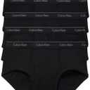 Calvin Klein underwear Men's Cotton Classic Fit 4-Pack Briefs, Large Size