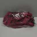 Memoriesea Women's Sexy One Shoulder High Split Cocktail Wedding Party Maxi Dress (Wine Red, Small)