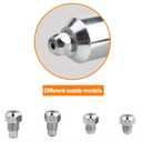 Rivet Gun Adapter Kit with Handle Grip Riveter Drill Attachment Riveting Hand Tool Insert Nut for Cordless Electric Power Drill
