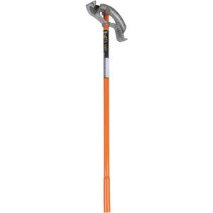 Klein Tools 51607 Aluminum Conduit Bender Full Assembly, 3/4-Inch EMT, 1/2-Inch Rigid, Wide Foot Pedal, Benchmark Symbols and Angle Setter, One Size