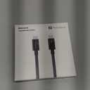 Silkland Intel Certified Thunderbolt 5 Cable 80Gbps, up to 120Gbps Bandwidth for 16K/Dual 8K, 240W, Prime Braided Thunderbolt Cable Compatible for Thunderbolt 4/3, USB4, USB C,SSD,MacBook M4 Pro,3.3FT