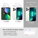 FABSPARK Magnetic for iPhone 13 Pro Max Phone Case,Compatible with MagSafe,Neon Clear Fluorescent Drop Protection Case for iPhone 13 Pro Max 6.7 Inch,Pink