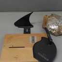 Manual Bread Slicer for Homemade Sourdough Bread Versatile Hand Crank Bread Slicer for Sourdough Crusty Bread Etc Stainless Steel Slicers Adjustable Width for Homemade & Commercial Use, Black