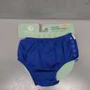 Green Sprouts Boys' Snap Reusable Absorbent Swimsuit Diaper, Blue Undersea, 4T