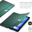 ProCase Smart Case for iPad Air 11-inch M3 M2 2025 2024/10.9 Air 5th 4th Generation 2022 2020, Protective Cover for Air 5 4 -Mgreen