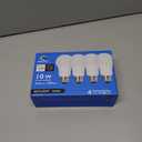 Energetic Light Bulbs 75 Watt, 1200LM Super Brightness, Daylight 5000K, E26 Standard Base, Non-Dimmable A19 LED Light Bulb, UL Listed, 4 Pack