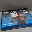 Ally Peaks Pull Up Bar for Doorway | Thickened Steel Max Limit 440 lbs Upper Body Fitness Workout Bar| Multi-Grip Strength for Doorway | Indoor Chin-Up Bar Fitness Trainer for Home Gym Portable (silver2)