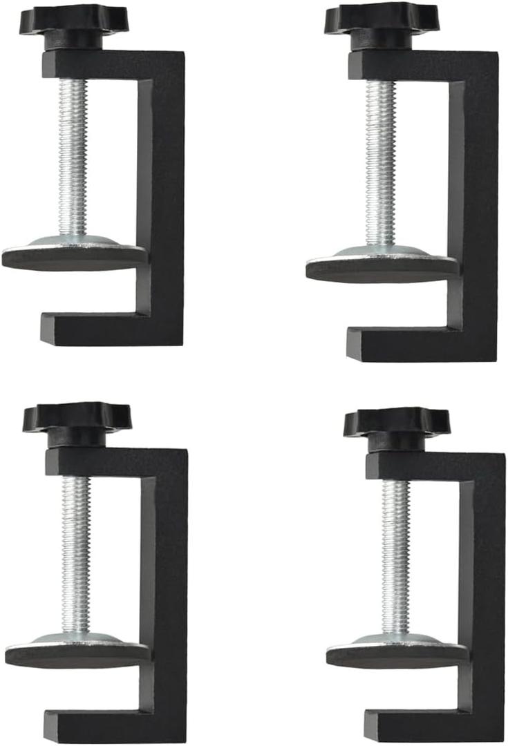 C Clamp for woodworking Mini Clamps Small G Clamp Small Desk Clamp Universal Cabinet G Clamps Heavy-duty Woodworking 4pcs