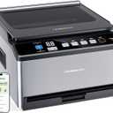 DualCore CVS101 Large Chamber Vacuum Sealer for Wet Foods, Dual Work Areas & Extra-Wide Bag Clamp, Meats & Marinades, 230W Dual-Core Dry Pump x4, 11.8-inch Max Bag Width Packing Machine for Home Use