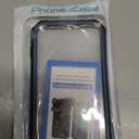 SOiOS for iPhone 13/14/15 Phone Case: for iPhone 16e Protective Cover with Built-in Kickstand | Heavy Duty Military Grade Hard Protection Shock Proof | Durable Dual-Layer Design Blue