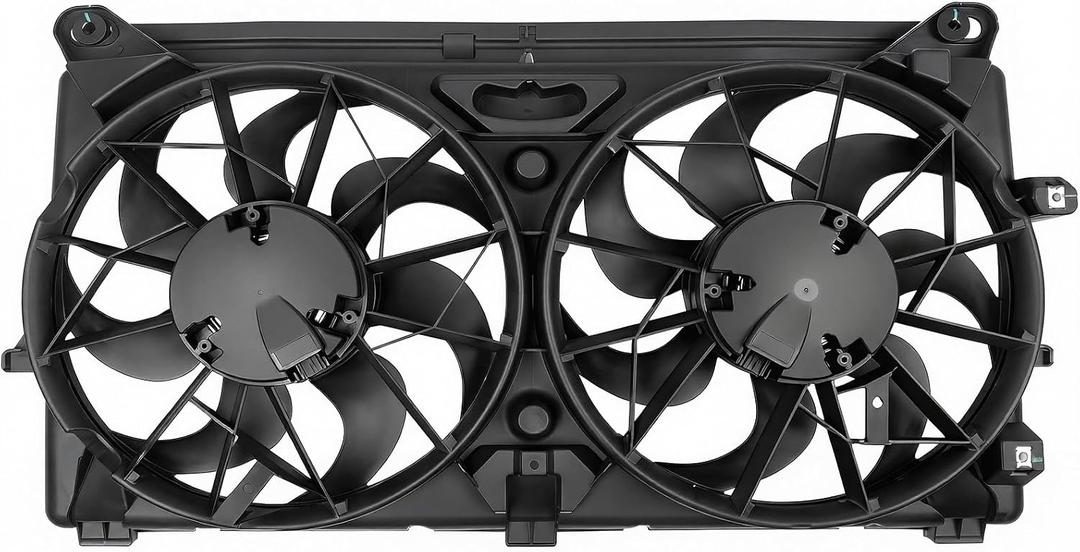620-654 Engine Radiator Cooling Fan Assembly for 2007-2013 Chevy Avalanche Silverado Suburban Escalade Tahoe Sierra Yukon Silverado 620654 15780788