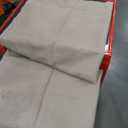 Light Filtering Linen Curtains 86 inches Long for Bedroom, Faux Linen Textured Semi Sheer Back Tab and Rod Pocket Burlap Boho Modern Drapes for Living Room/Farmhouse, 2 Panels, 40 x 86 Inch, Beige