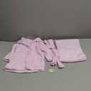 M&G House Newborn Photography Props Bathrobe Outfits Baby Photoshoot Props Robe Girl Baby Photo Prop Outfit Bathrobe (01 Pink(0-6 Months))