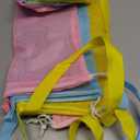3 Pcs Mesh Beach Bags Portable Mesh Shower Beach Toy Bag With Drawstring Extra Large Tote Hanging Toiletry Bath Organizer for Camping Swimming Gym Travel