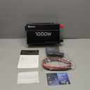 Renogy Inverter P2 1000 watt Pure Sine Wave Inverter, Solar Car Power Inverter 12V to 120V AC Converter for RV, Truck, Camping, Home Backup, Outdoor, Emergency, Off-Grid Living, 16.4FT Remote Control