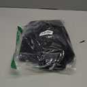 Zontroldy Women's Drawstring Mid Waisted Wide Leg Jeans Loose Fit Straight Leg Denim Pants with Pockets(1476-Black-S)