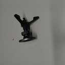 ESR for MagSafe Car Mount, Magnetic Phone Holder for Car Air Vent, Car Phone Holder Mount for iPhone 17e/17/16/16e/15/14/13/12/Samsung, All Smartphones(2 Metal Rings Included),Charging Not Supported (Black)