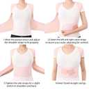 Back Brace Posture Corrector for Women and Men Full Support for Posture Correction & Scoliosis Hunchback Corrector de Postura para Hombre y Mujer Upper Thoracic Back Straightener Pink, X-Large (Pink, XL)