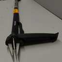 Fiskars 4-Claw Stand Up Weed Puller Tool, Gardening Hand Weeding Tool with 39" Long Ergonomic Handle with Easy-Eject Mechanism