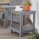 Keter Deluxe Adirondack Side Table - Gray
