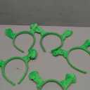Green Ears Headbands Halloween Head Wrap Hair Accessories Cute Hair Band for Adult Kids Halloween Cosplay Decoration