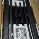 Universal Pedestal TV Stand with Bracket for 32"-75" TVs Floor TV Stand w/Cable Management Holds 132lbs Max VESA 600x400mm TS004H