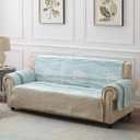 Greenland Home Maui Reversible Slipcover - Furniture Protector - Sofa - Multicolor, 1.96D x 3.23W x 0.03H meters
