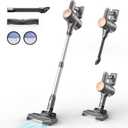 N8 Cordless Vacuum Cleaner,Lightweight Stick Vacuum with Powerful Suction,2200mAh Battery,40 Mins Runtime,Self-Standing,Rechargeable Vacuum Cleaners