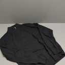Kallspin Men's Quarter-Zip Sweater Pure Cotton Mock Neck Knit Long Sleeve Pullover Sweater (Charcoal)