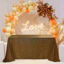 Fitable Black&Gold Sequin Tablecloth for Parties 60x84 Inch - Sparkle Glitter Table Cloth Laser Rectangle Table Cover Overlay for Wedding Baby Shower Ceremony Birthday Cake Table Holiday Banquet