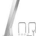 VEVOR Boat Trailer Winch Stand, 3 x 3 x 34-inch Winch Posts, Boat Winch Mount with U-Bolts for 3 Inches W x 3-4 Inches H Trailer Tongue, Galvanized, Fit for Jet Ski, Sailboat, Fishing Boat, Speedboat