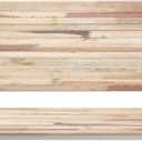 2Pcs 8.6x4'' Water Absorbent Diatomite Coasters Diatomaceous Earth Drying Mat, Grooved Design Water Absorbing Stone for Home Bathroom Decoration Home Warming Gift(Brown)